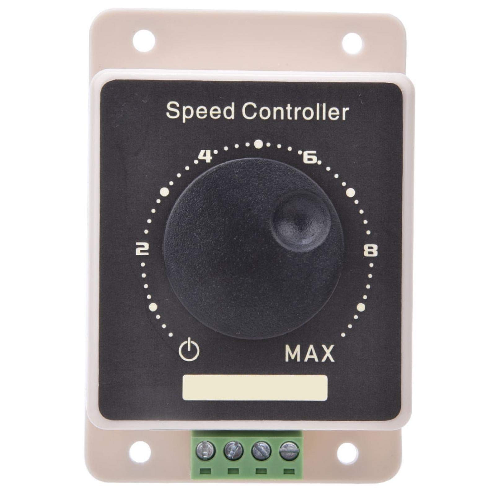 Oumefar DC Motor Speed Controller Switch, 10~60V 20A CCM96SK PWM DC Motor Speed Controller Governor Large Power Water-Proof Motor Speed Regulator Variable Rotary Switches Speed Controller