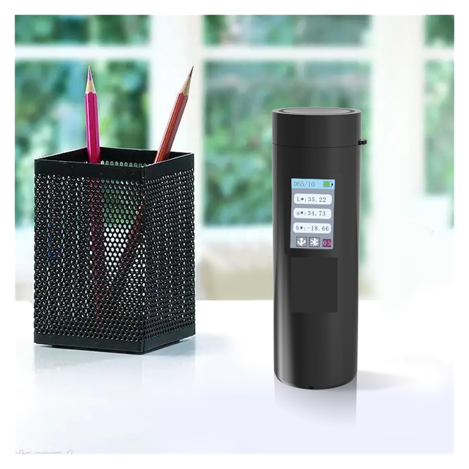 Espectrofotómetro, Colorímetro Portátil Del Analizador Color De La Pintura Metal Plástico PDA