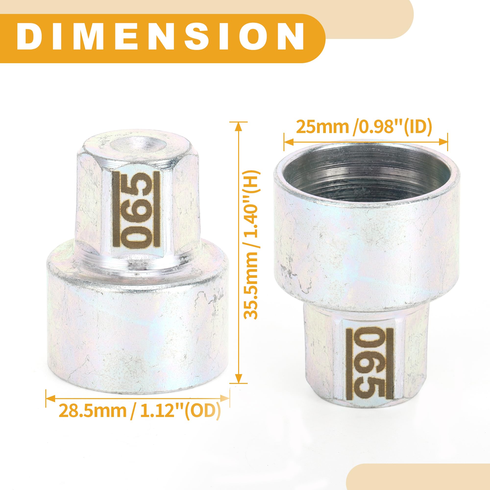 Clé Écrou De Verrouillage De Roue Style 067 - Pour BMW Et Mini Cooper - Acier Plaqué Zinc