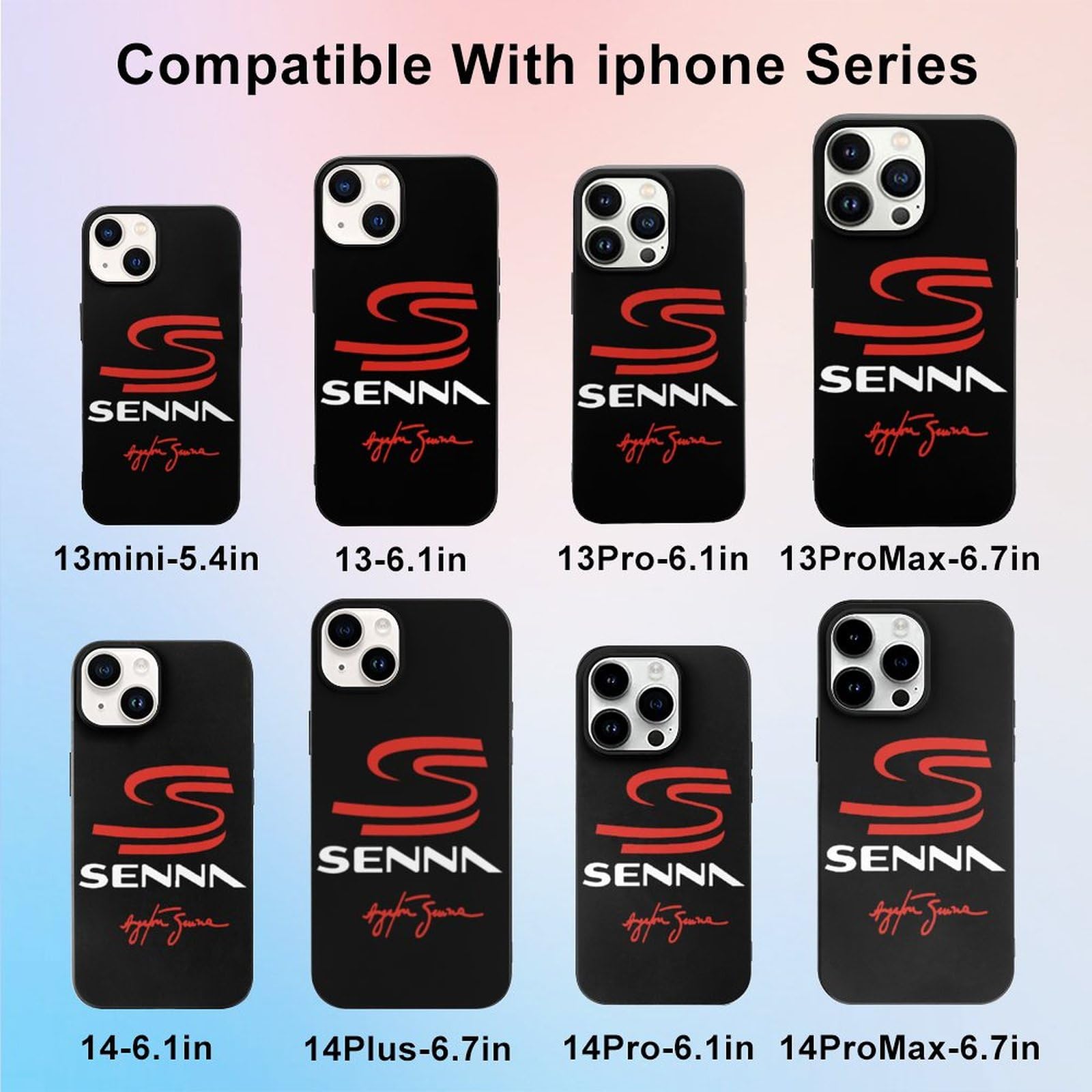 Amazon.co.jp: iPhone 14 Pro用 ケース アイルトン セナ Ayrton Senna  