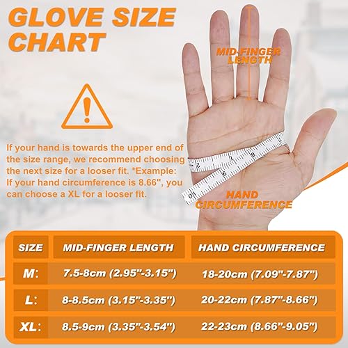 Miniatura 6 de Sukeen Guantes de invierno para hombres y mujeres, para pantalla táctil, antideslizantes, ligeros, para clima frío, guantes cálidos para correr