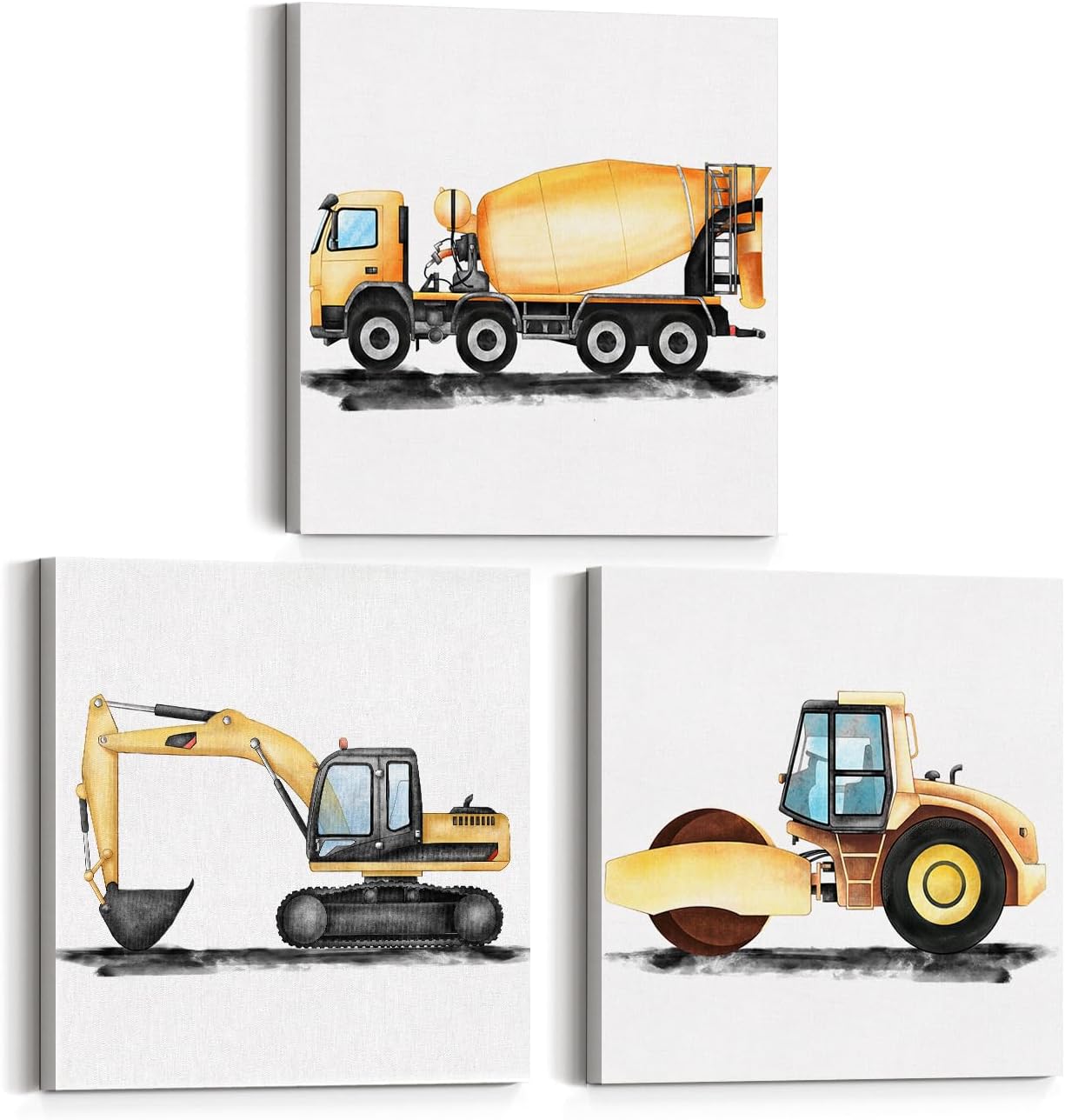 Decoración De Pared Para Camión De Construcción, Para Habitación De