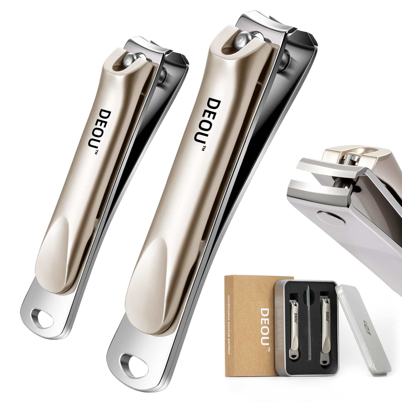 DEOU 3-in-1 Nail Clipper Set