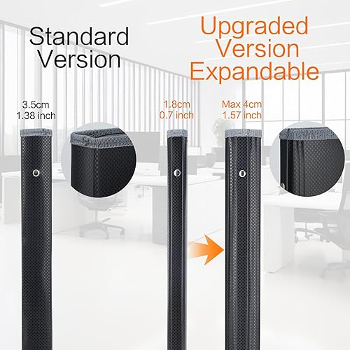 Miniatura 6 de NAFY Carpeta de archivos expansible, organizador de documentos de 13 bolsillos con cremallera, tamaño carta A4, carpetas de archivos expansibles