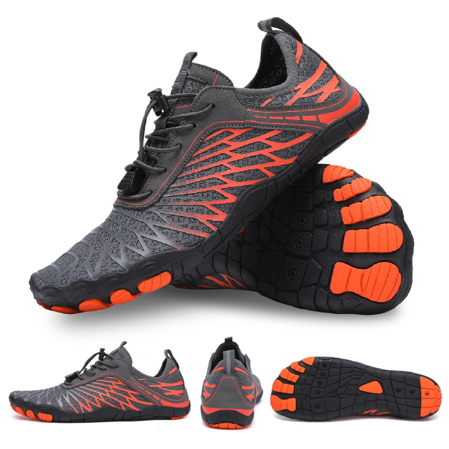 Hike Barefoot Shoes for Women &amp; Men, Pro Hiking &amp; Walking Shoes with Wide Toe Box, Non-Slip, Lightweight &amp; Breathable