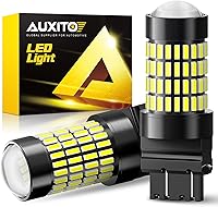 AUXITO 3157 LED Reverse Bulbs 600% Brighter 6000K White - Fits 3156/3157/3057/4157 Backup Brake Turn Signal Lights