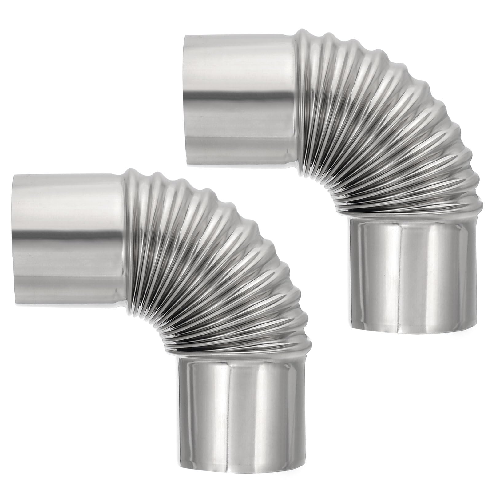 PATIKIL 90 Degree Stove Pipe