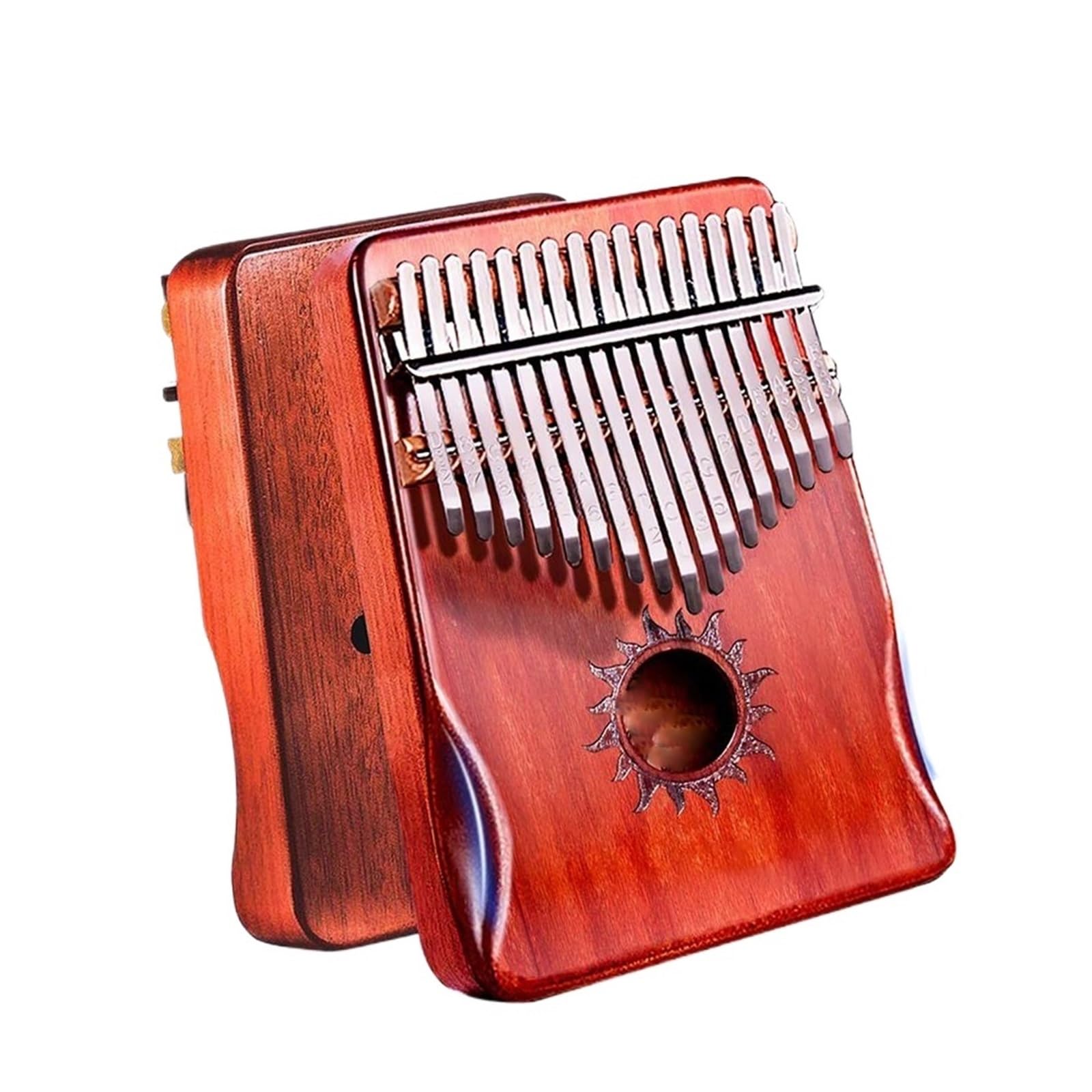 Kalimba Kalimba 17-klawiszowe Pianino Z Mahoniu Z Pudełkiem Odpowiednie Dla Początkujących Dorosłych I Profesjonalistów