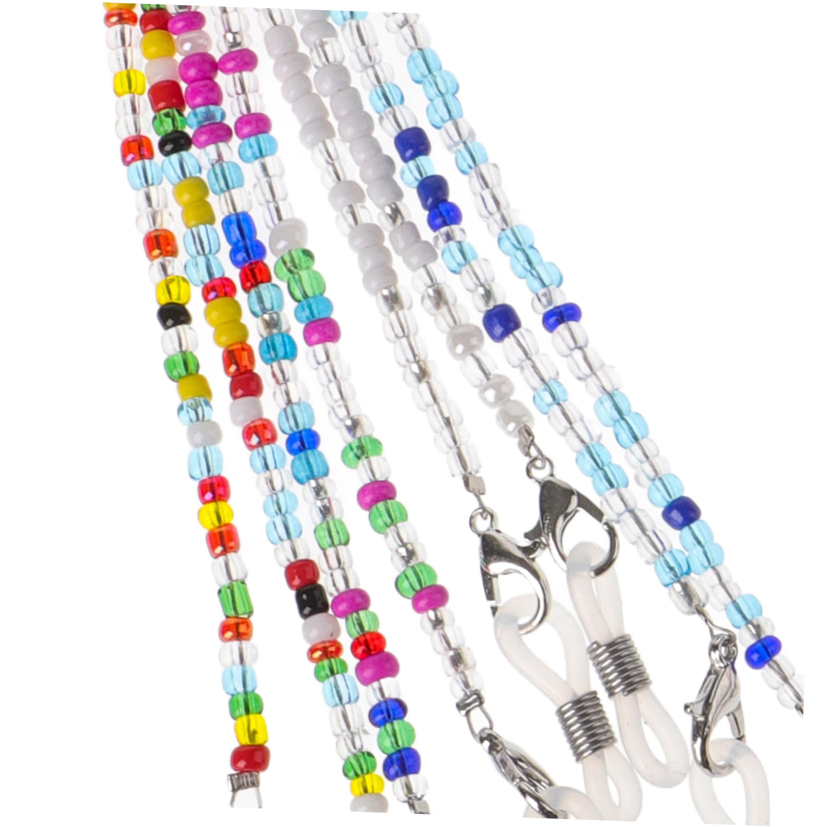 LIFKOME 8 Stück Bunte Brillenkette Brillenhalter Brillenband Für Damen Brillenband Brillenkette Brillenkette Für Damen Brillenbänder Glashalter Sportbrillenseil