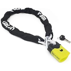 Artago 32S Opiniones Urban Security U4K120 Cadena Antirrobo Moto candado Nivel 11, Acero Cementado, ø10, 120 cm