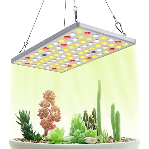 Full Spectrum Plant Light Household Small Greenhouse hydroponic Plant Light Indoor led Plant Growth Light Vegetable Growth Light Flower Full Spectrum Plant Panel Light