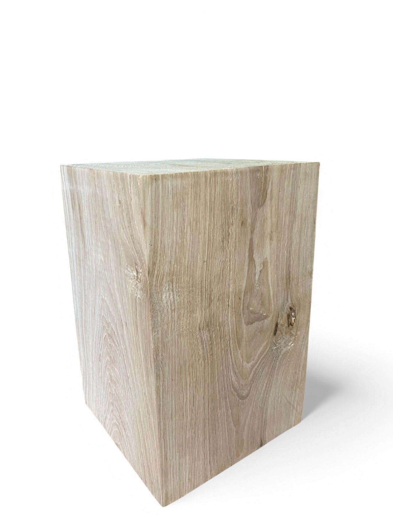 Dębowe klocki, klocki z litego drewna dębowego 30x30x...cm, kolumny dębowe, klocki dekoracyjne drewniane, naturalny produkt (30x30x30cm)