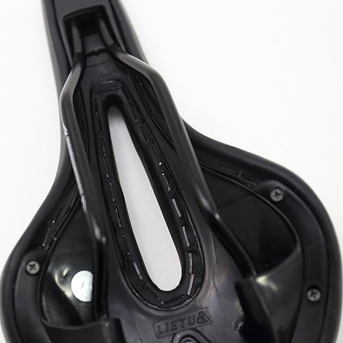 Miniatura 8 de VINQLIQ Cojín de asiento de bicicleta profesional cómodo para bicicleta, diseño ergonómico a prueba de golpes para ciclismo, bicicleta de montaña,