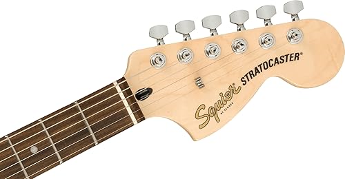 Miniatura 35 de Fender Squier Affinity Stratocaster - Paquete azul Lake Placid con amplificador Frontman 10G, estuche, afinador, cable de instrumento, correa, púas