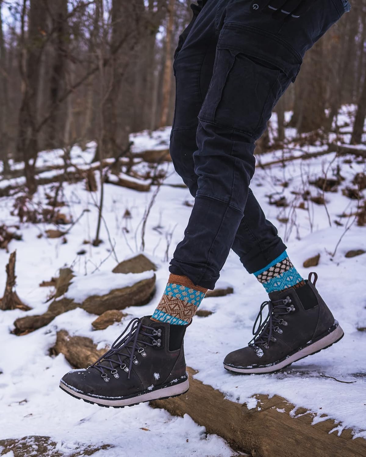 Solmate Socks - Mismatched Wool Socks for Women or Men - Image 4