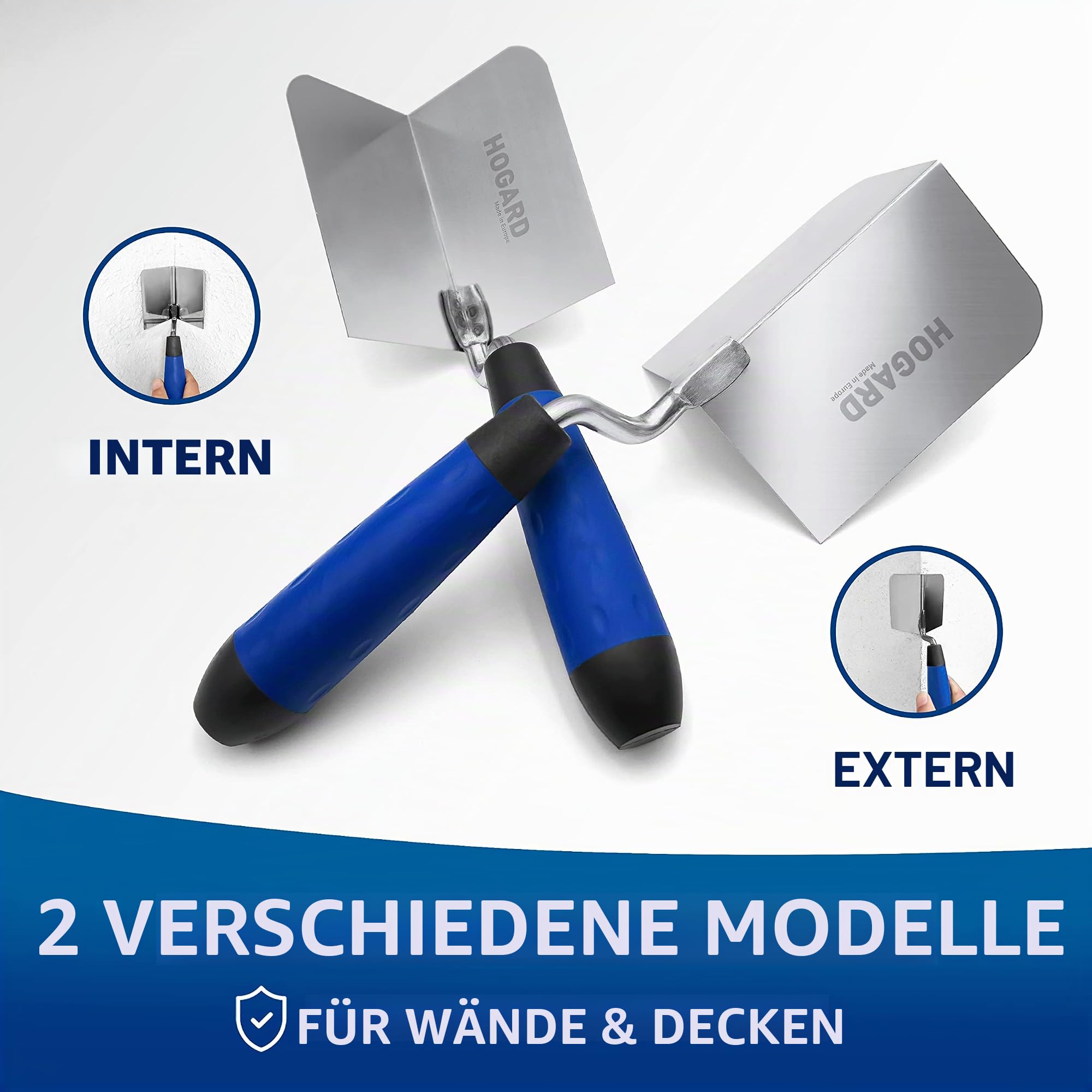 Externe und interne Ecke