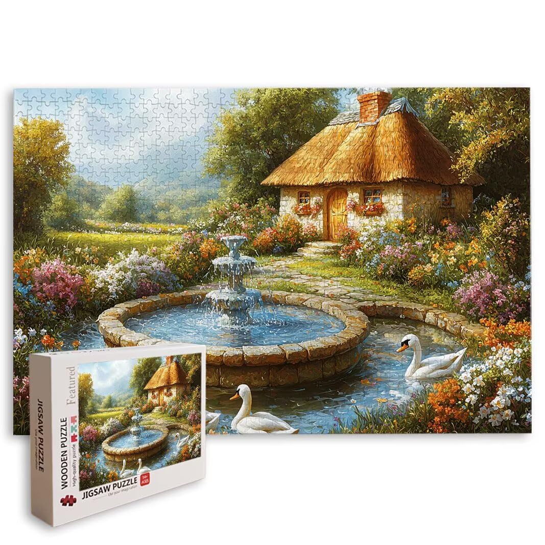 Puzzle 2000 Pezzi, Puzzle Giardino, Misura: 100x71cm, Regalo Donna -8719