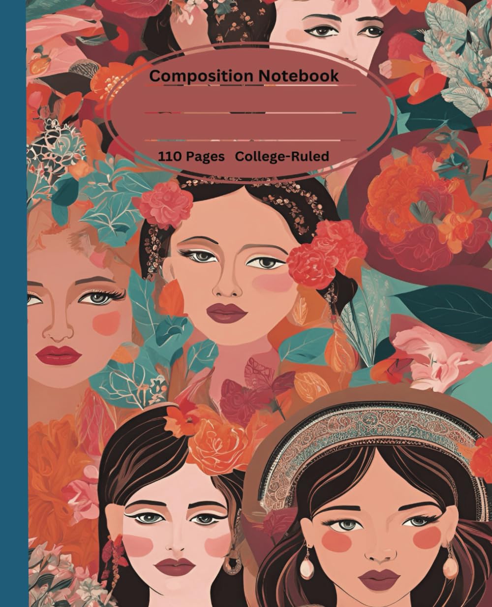 “Whimsical Vibes: A Beautifully Aesthetic 7.5 x 9.25 Composition Notebook for Notes, Dreams, and Ideas”