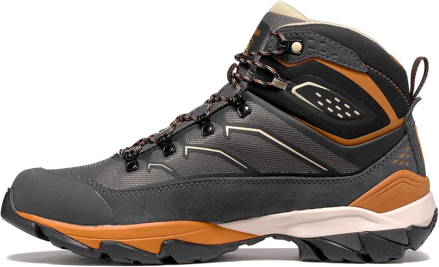 ASOLO Men's ACADIA MID GTX Hiking Boot | Water-Resistant Suede & Nylon Upper, Breathable Lining, High-Traction Outsole