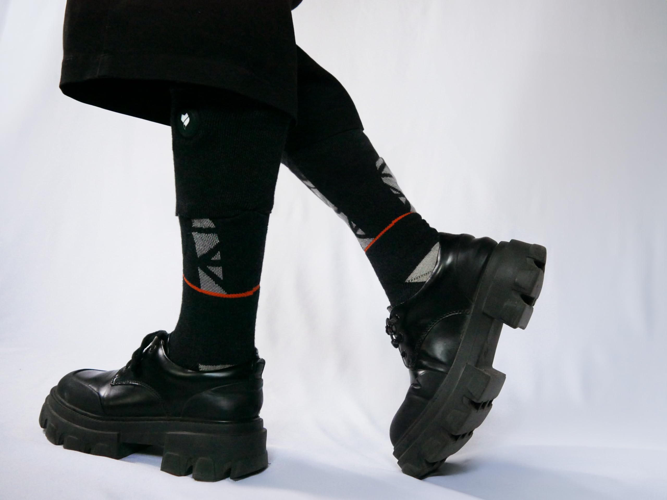 Vulpés HeatSock V1 - Calcetines inteligentes calefactables | lana merino | control de smartphone