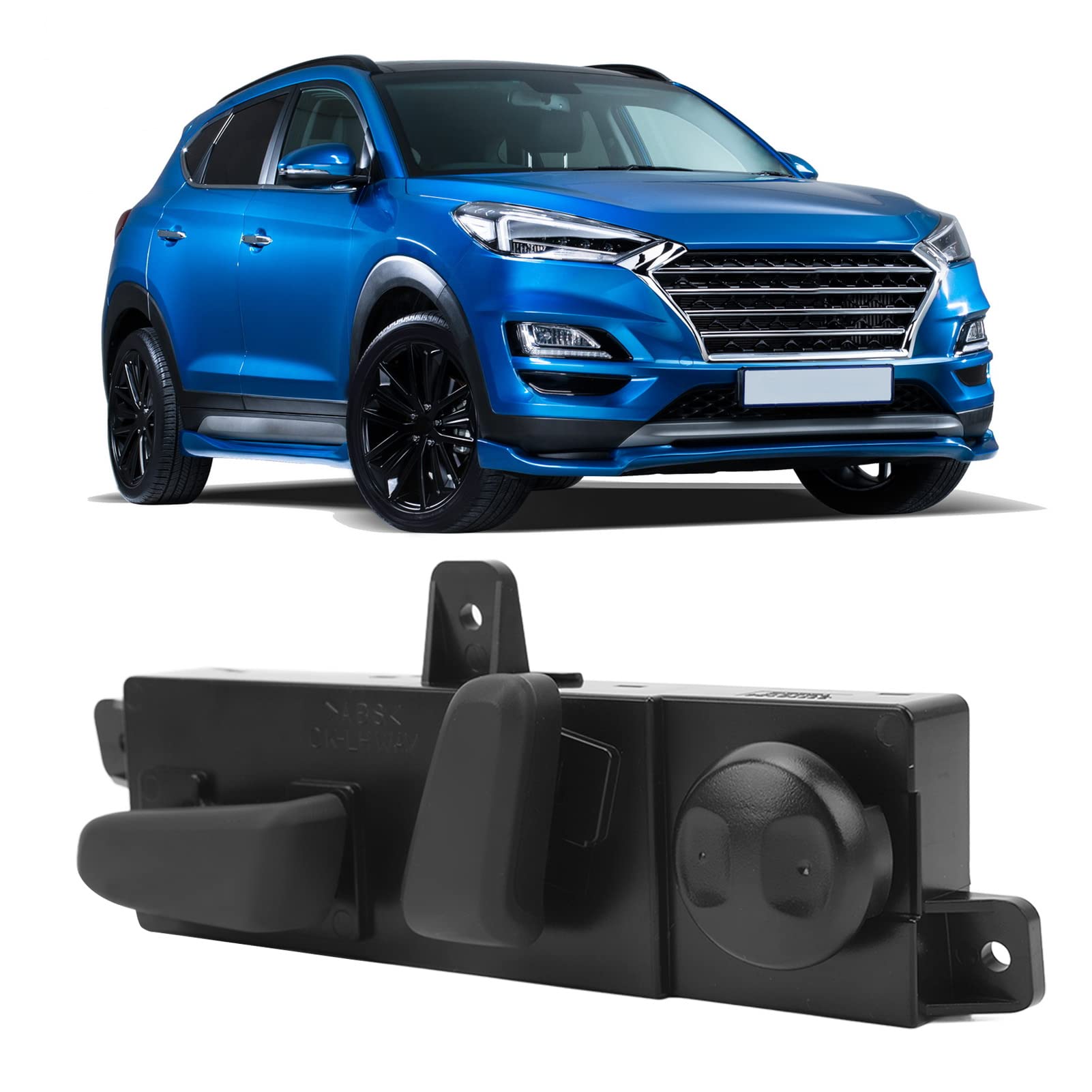 VOBOR Elektrischer Sitzschalter Vorne Links, 88193C2020TRY Fahrersitz-Steuereinstellschalter Ersatz Für Hyundai Sonata Tucson