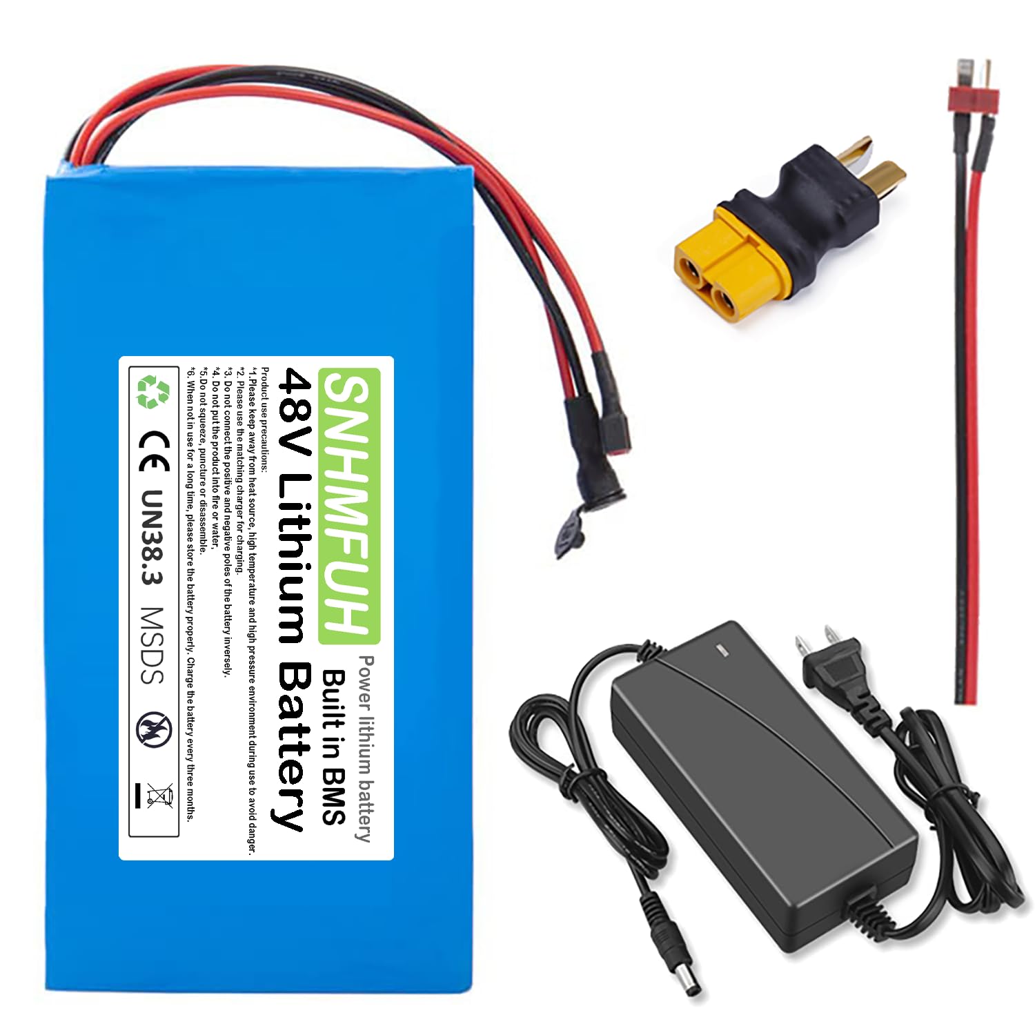 Amazon | SNHMFUH 48V 30Ah 25Ah 20AH 電動自転車バッテリー 48V 15Ah 