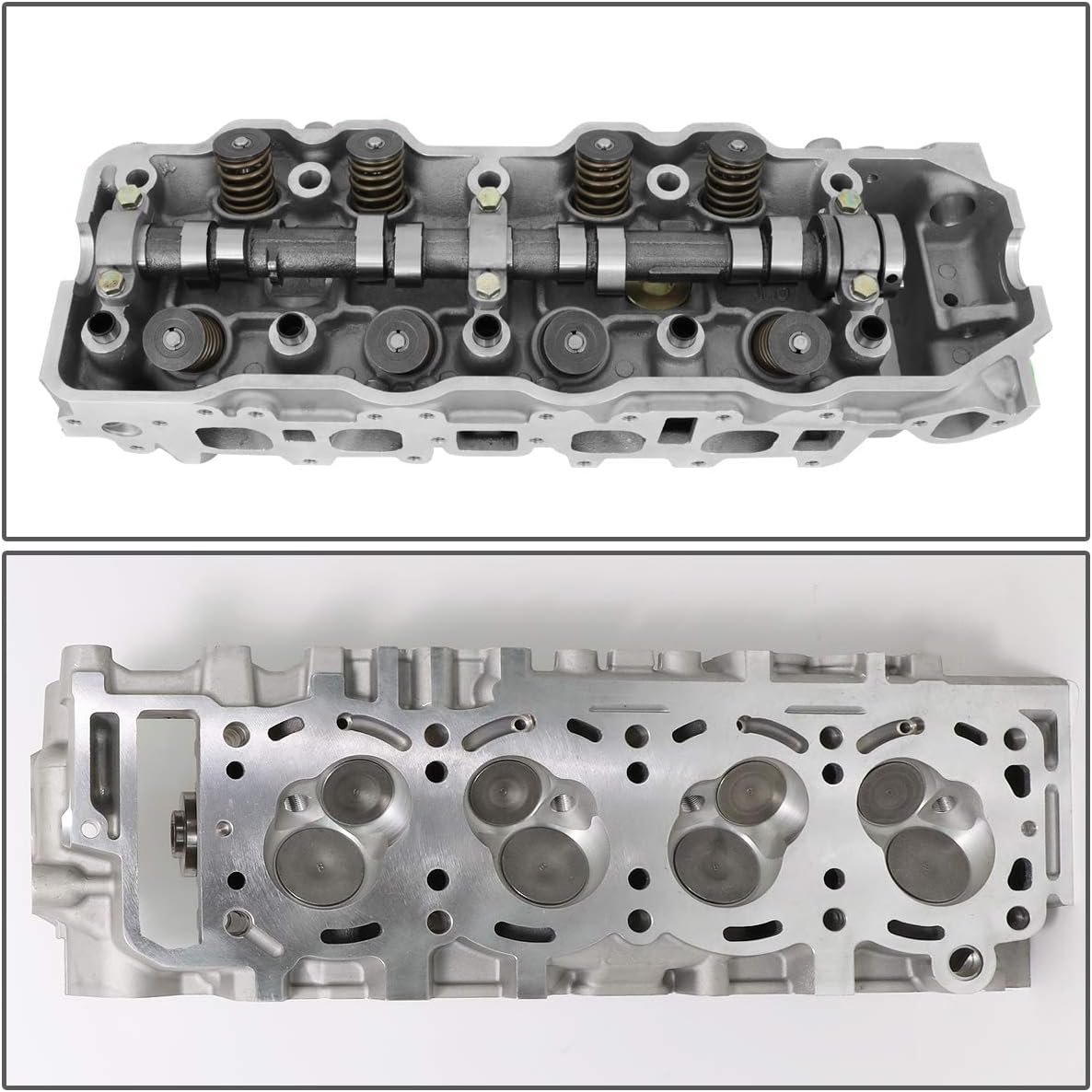 Auto Dynasty Aluminum Cylinder Head Assembly Compatible with 84-95 4Runner/Celica/Pickup 2.4L Engine 22R
