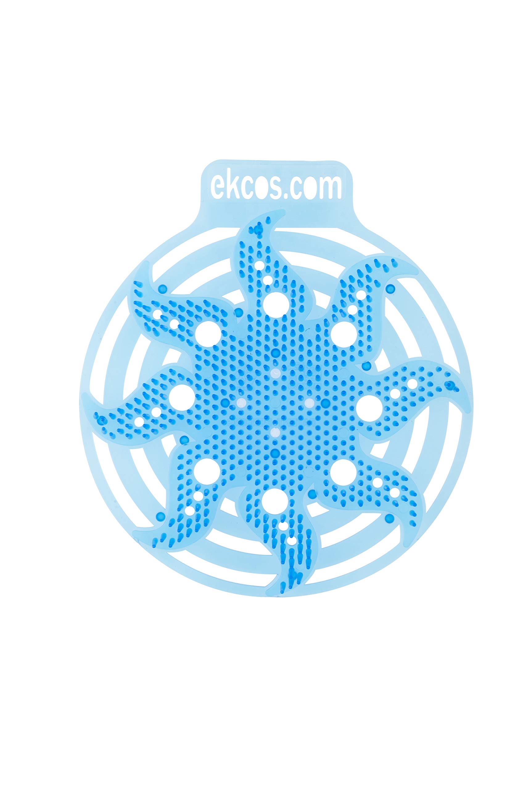EKCOS Grille Ecran Urinoir Desodorisant 30 Jours Parfum Fraîcheur Anti-Eclaboussures - Pack de 10