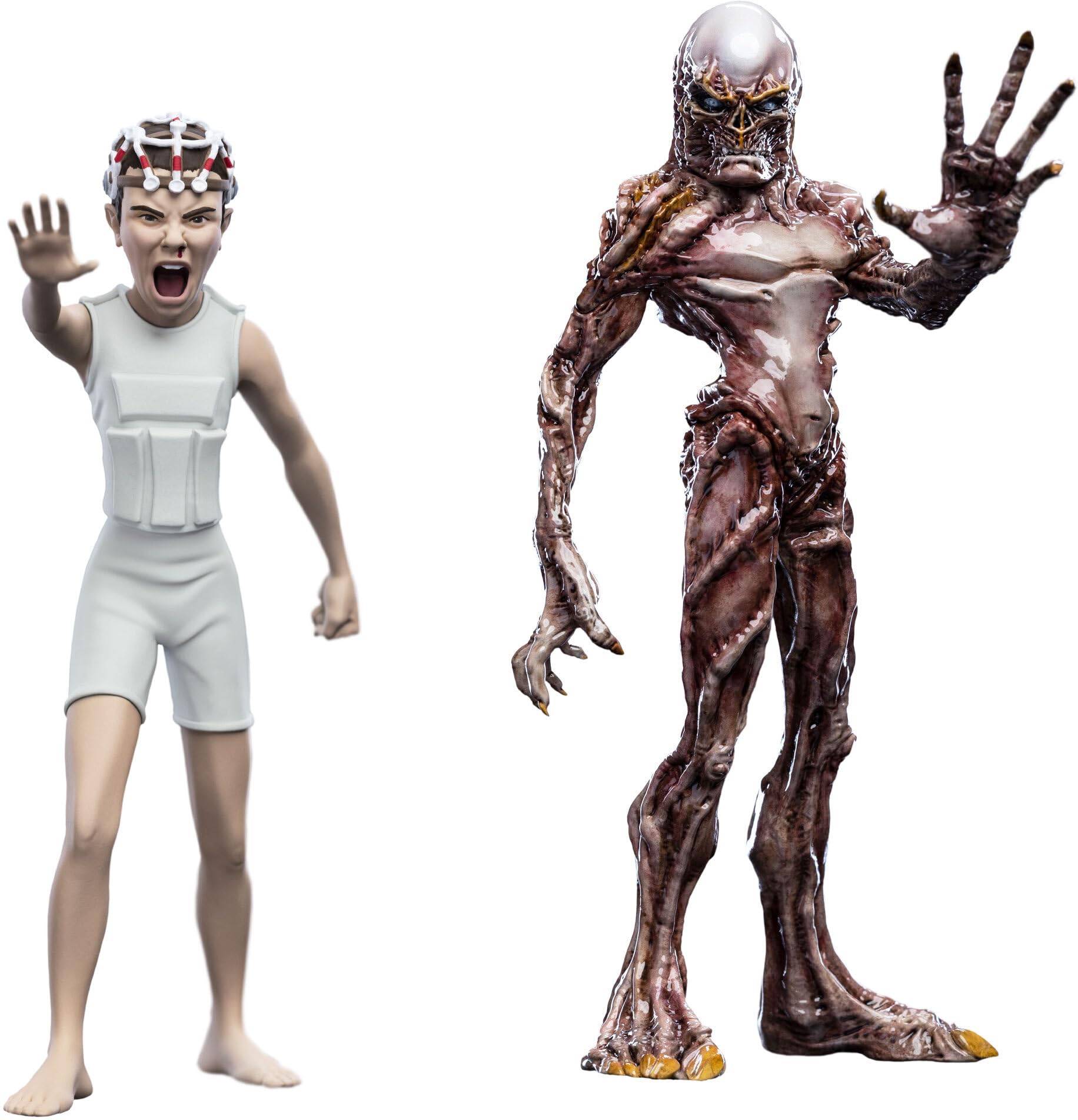 Stranger Things Mini Epics Vinyl Figures Vecna & Eleven (Season 4) Twin Pack 16 cm