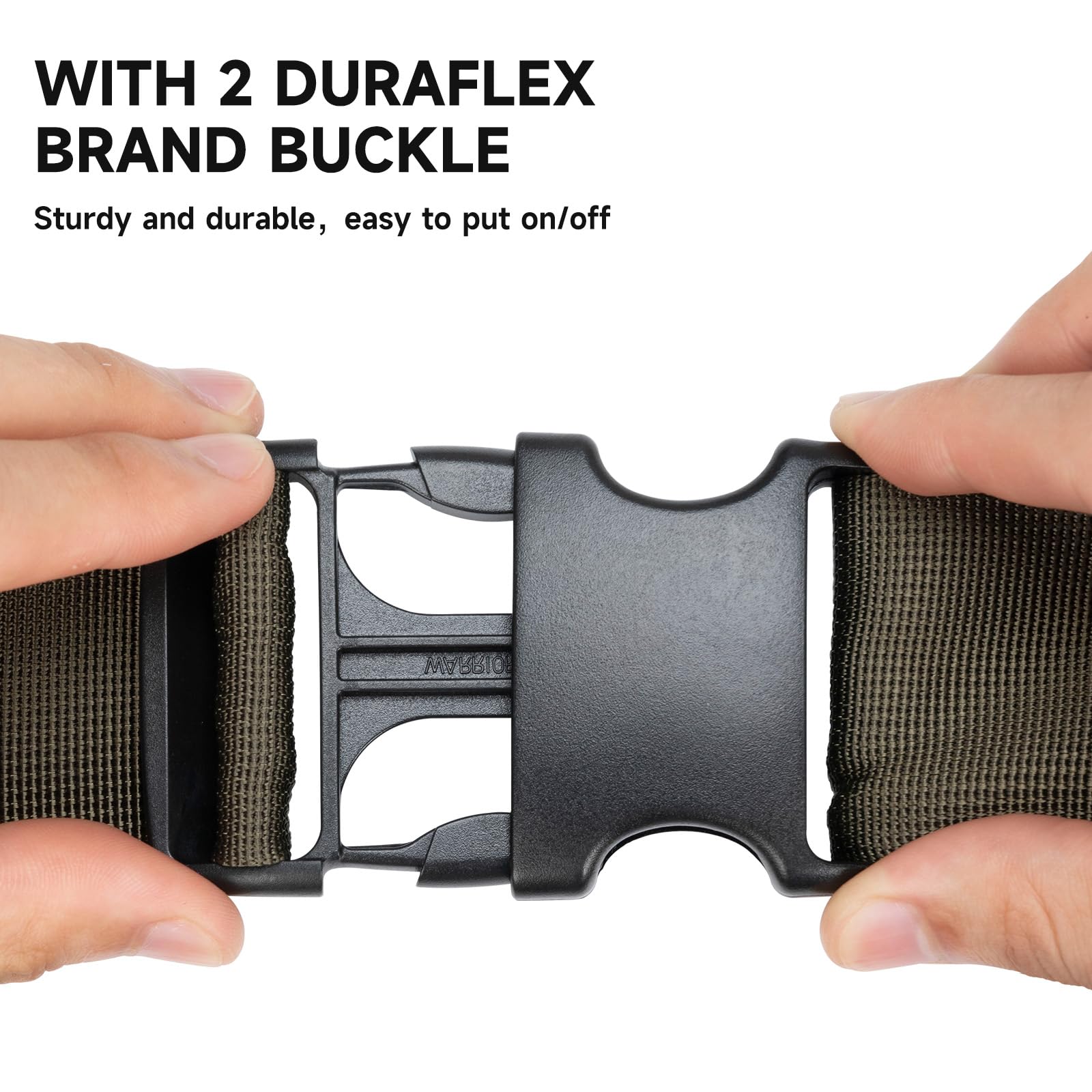 Excelente Elite Spanker Tactical Nylon Ajustable K9 perro arnés entrenamiento patrulla servicio chaleco para perro grande / pequeño