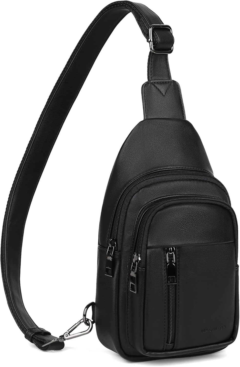 MASINTOR Sling Bag for Women - Crossbody Bags Fanny Pack with Vegan Leather - Adjustable Sling Backack for Travel