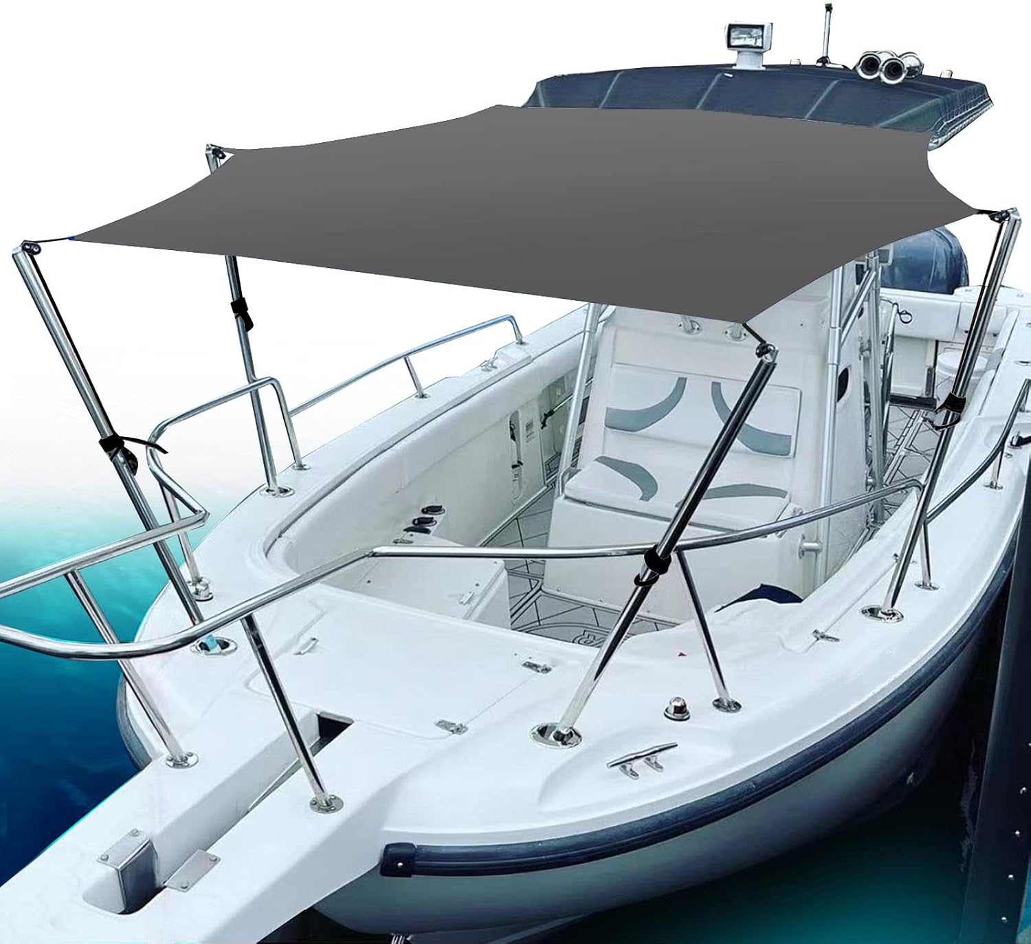 STHangD Boat Shade Extension kit, Hexagonal Boat TTop