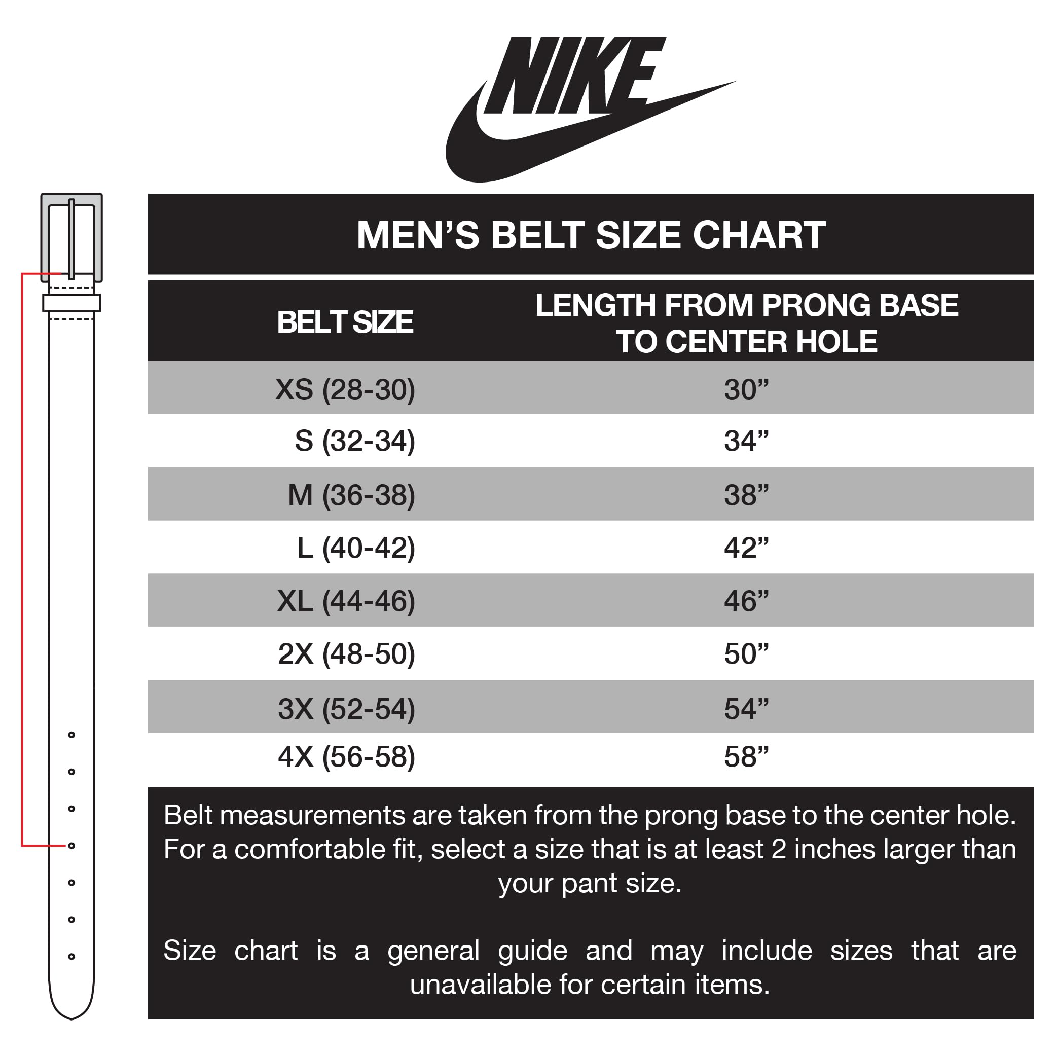 Nike Herren Core Wendegürtel
