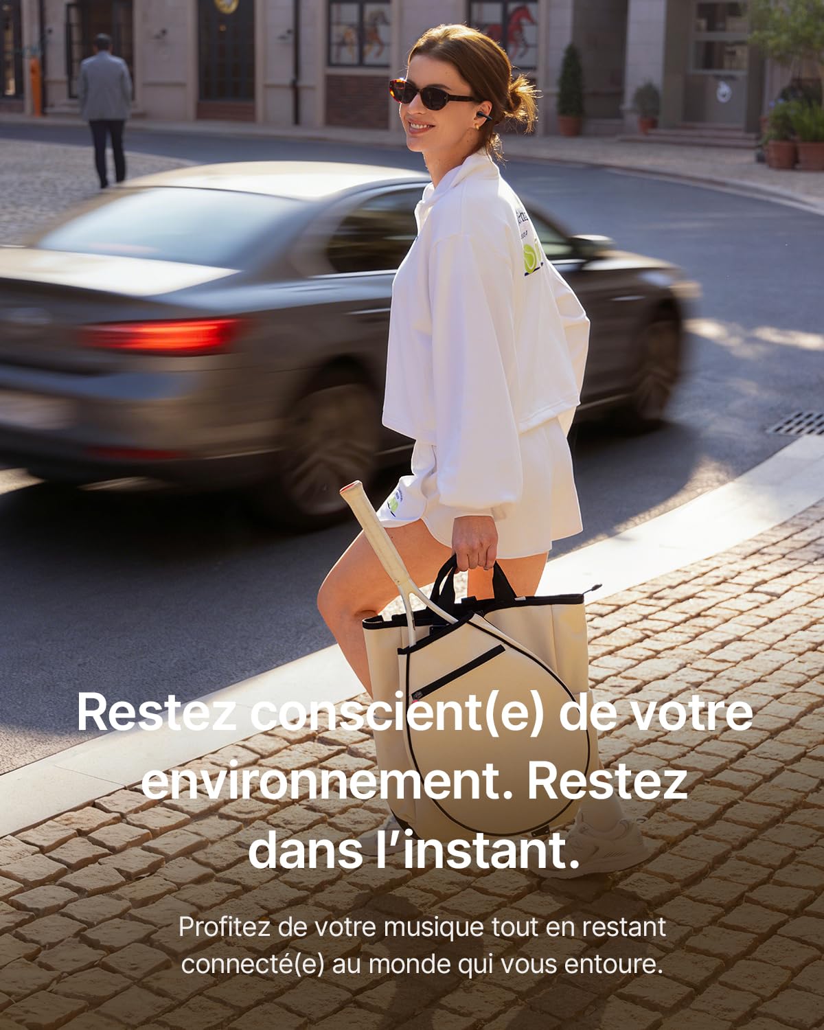 Baseus MC2 Écouteurs à Oreilles Libres, Clip-on Earbuds | CloudComfort 2.0, Hi-Res Audio, LDAC, SuperBass 3.0, Bluetooth 6.0, 4 Micros avec IA, 55 h d'autonomie, IP67, légers 5,1 g