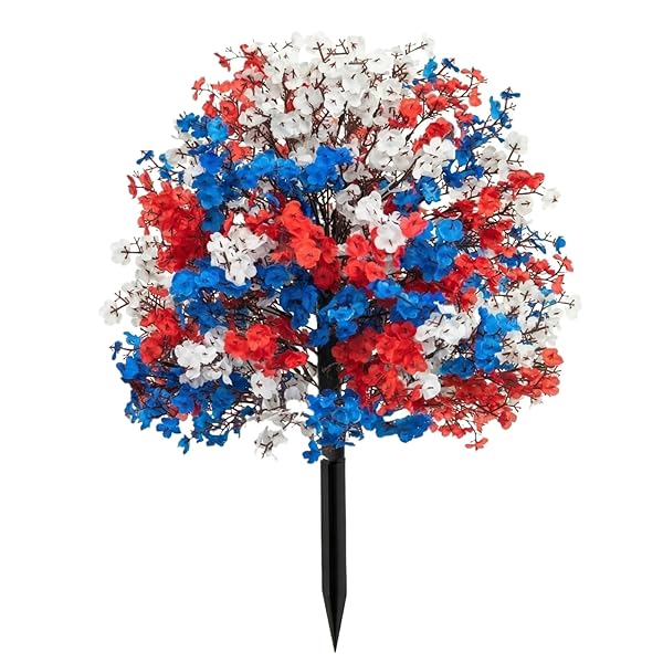 Airy Patriotic Baby's Breath Stems