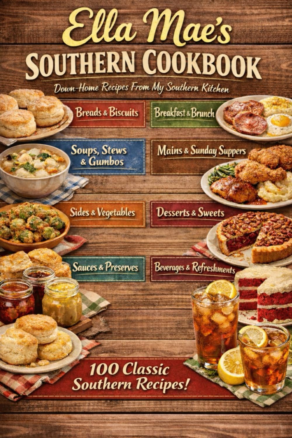 Ella Mae's Southern Cookbook: Down Home Recipes