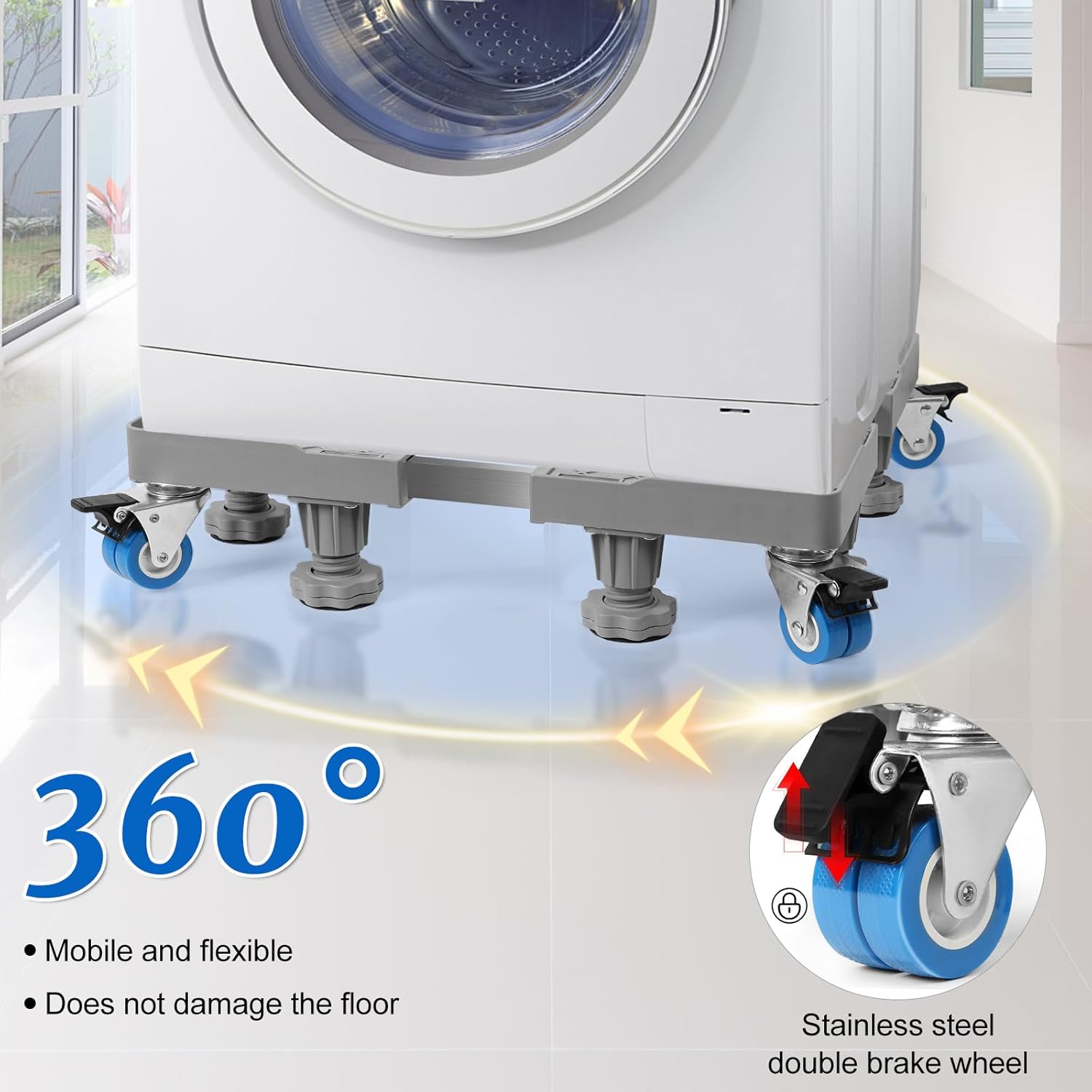 Stabilità Garantita: Recensione della Base Regolabile per Lavatrice con Ruote