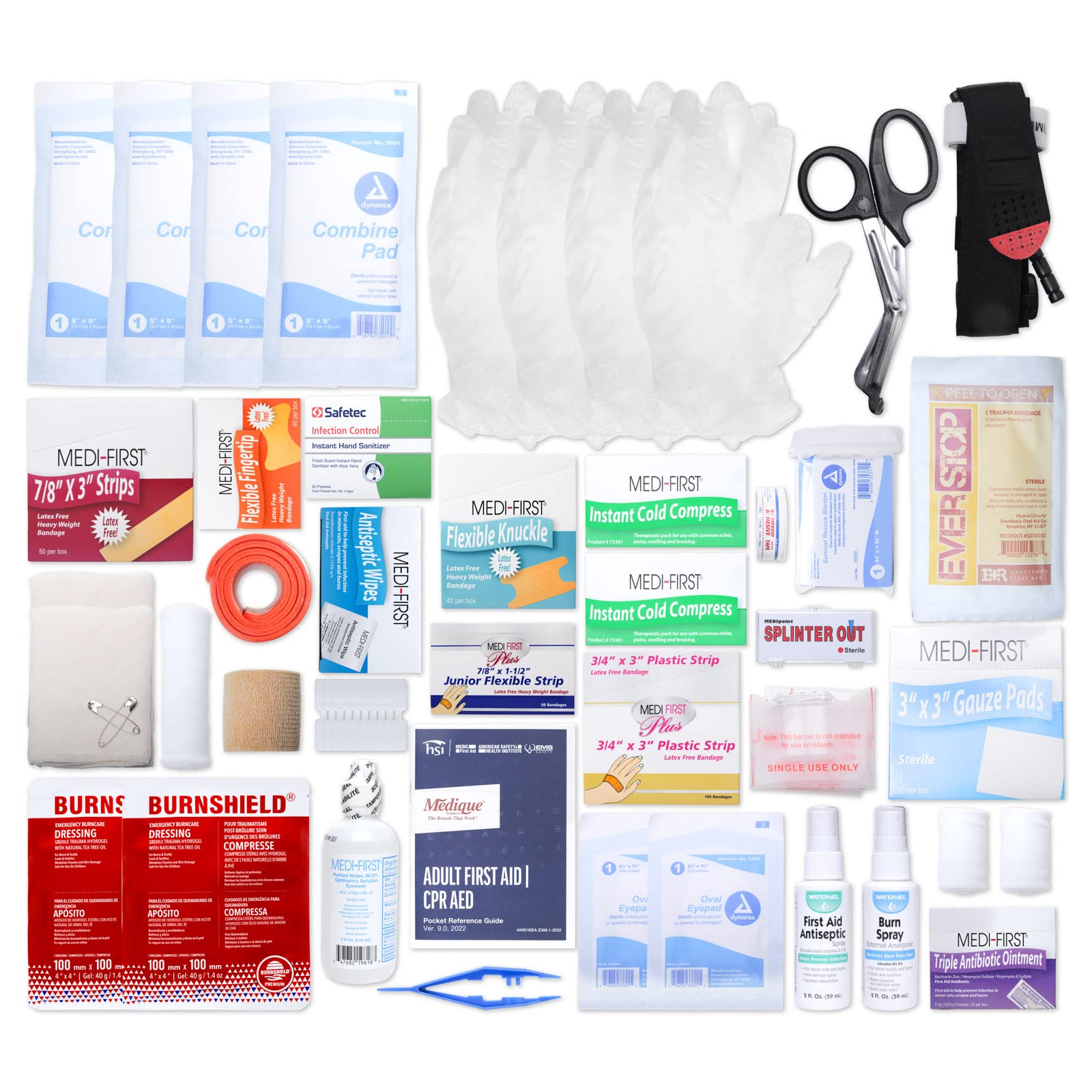 Amazon.com: OSHA Approved First Aid Kit Complete 3 Shelf Size Meets OSHA  2021 Requirements : Health & Household