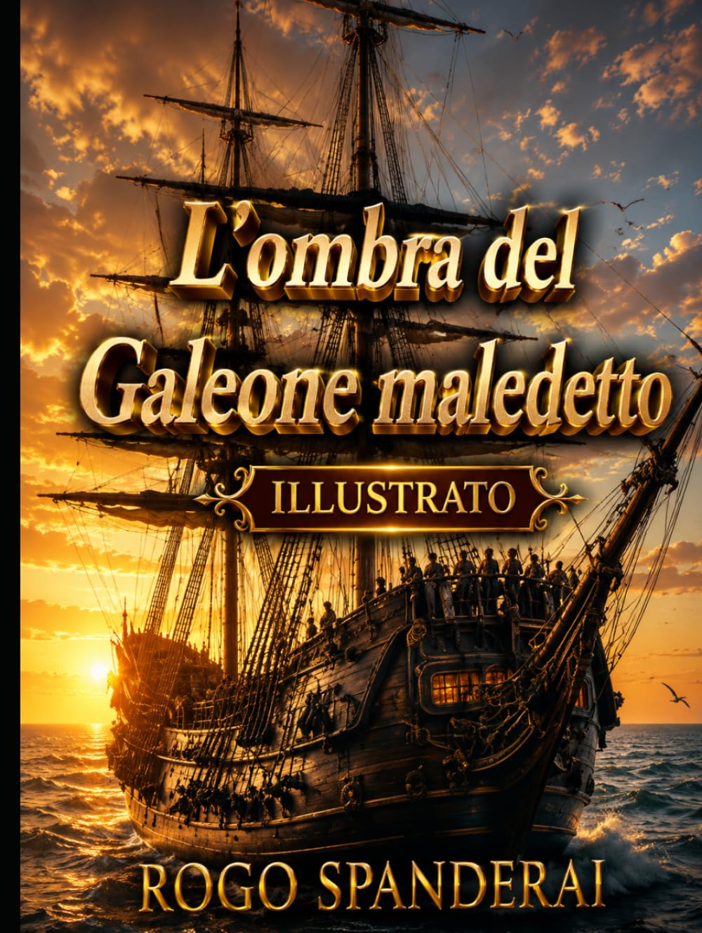 L'ombra del galeone maledetto: Avventura illustrata