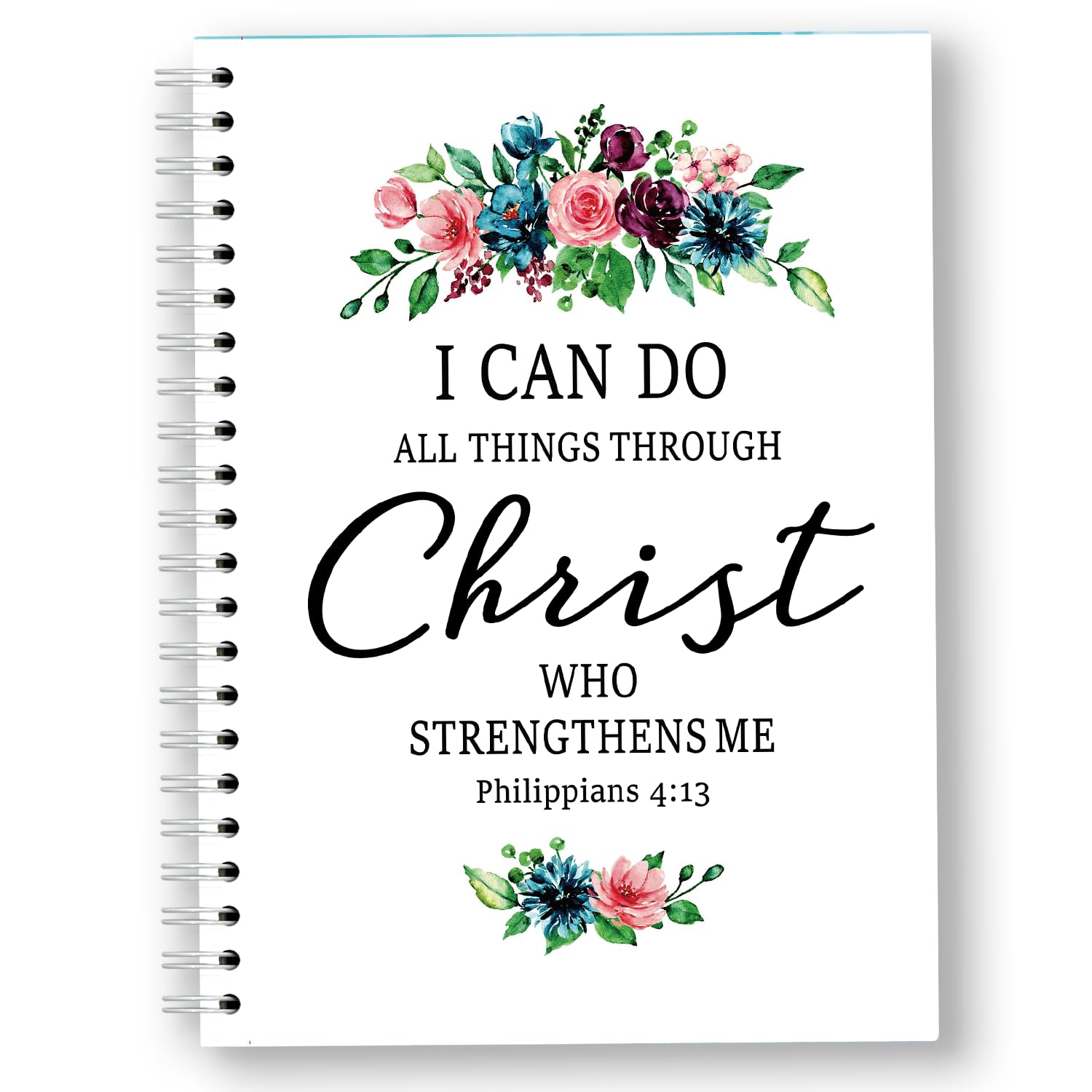 Carnet à spirales motivant I Can Do Everything : cadeau idéal pour collègues et enseignants