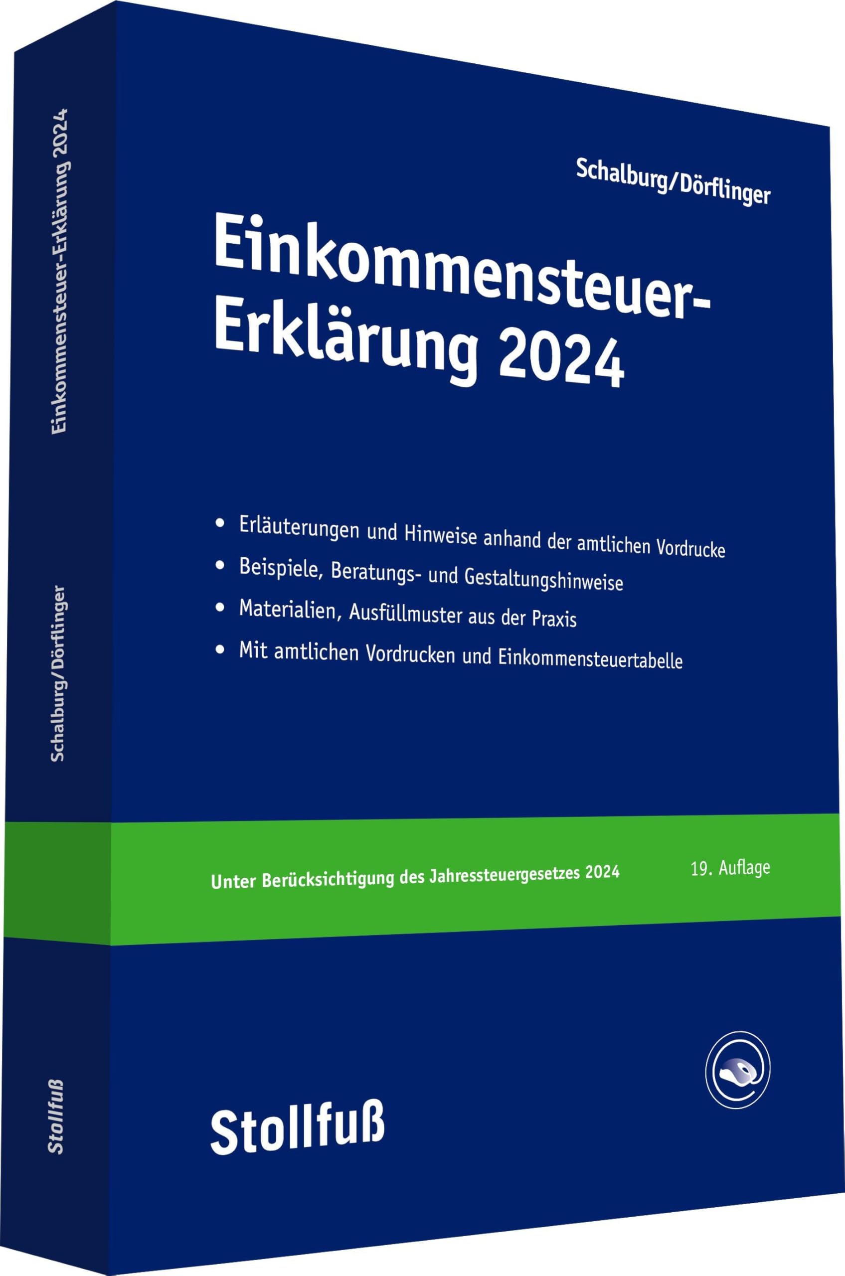 Einkommensteuer-Erklärung 2024 (Stollfuss-Ratgeber)