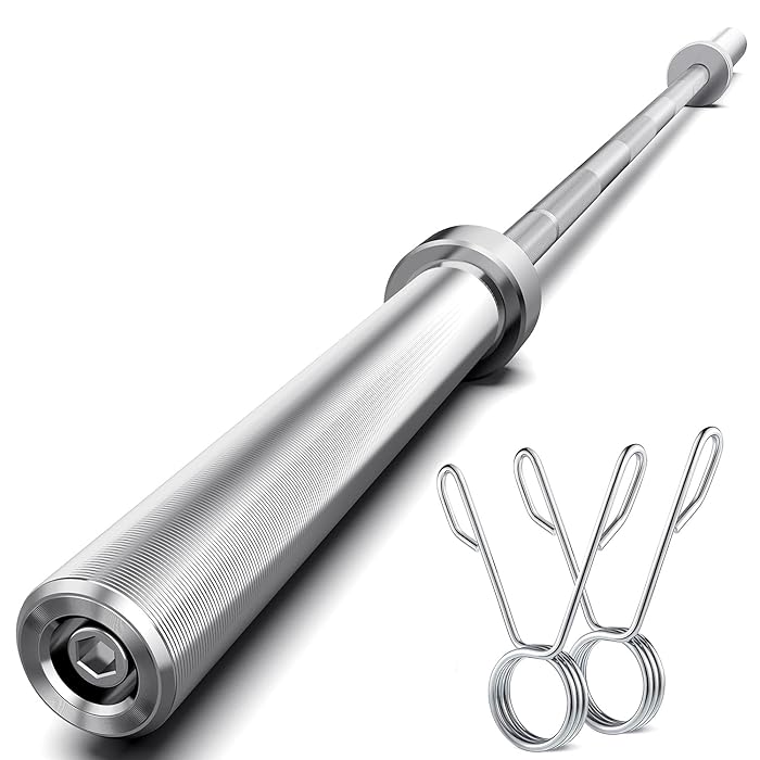 Buy Olympic Barbell Bar 7 Foot Olympic Barbell Weight Bar for lifting