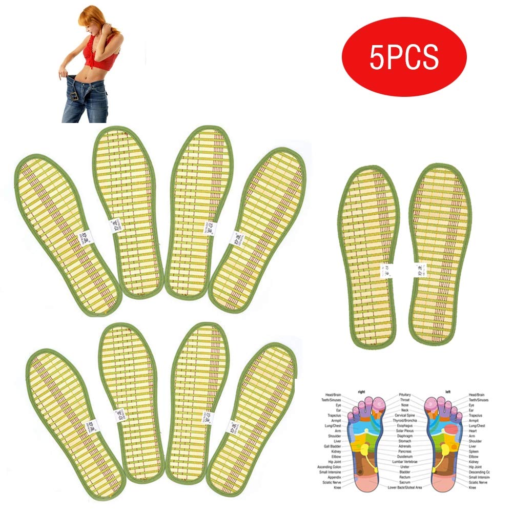 POEO Massage Insoles, Reflexology Acupressure Effect Promote Circulatory Fatigue Relieve Health Therapy Massage Insoles,45