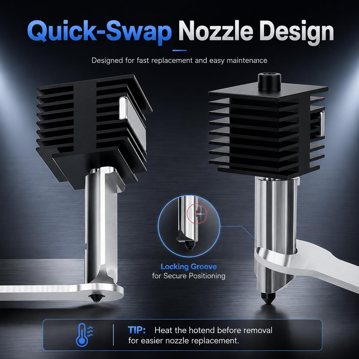 Hotend 0,2-0,8 Mm Per Bambu Lab A1 Mini – Estrusore Ricambio, Kit Compatibile, Nuovo