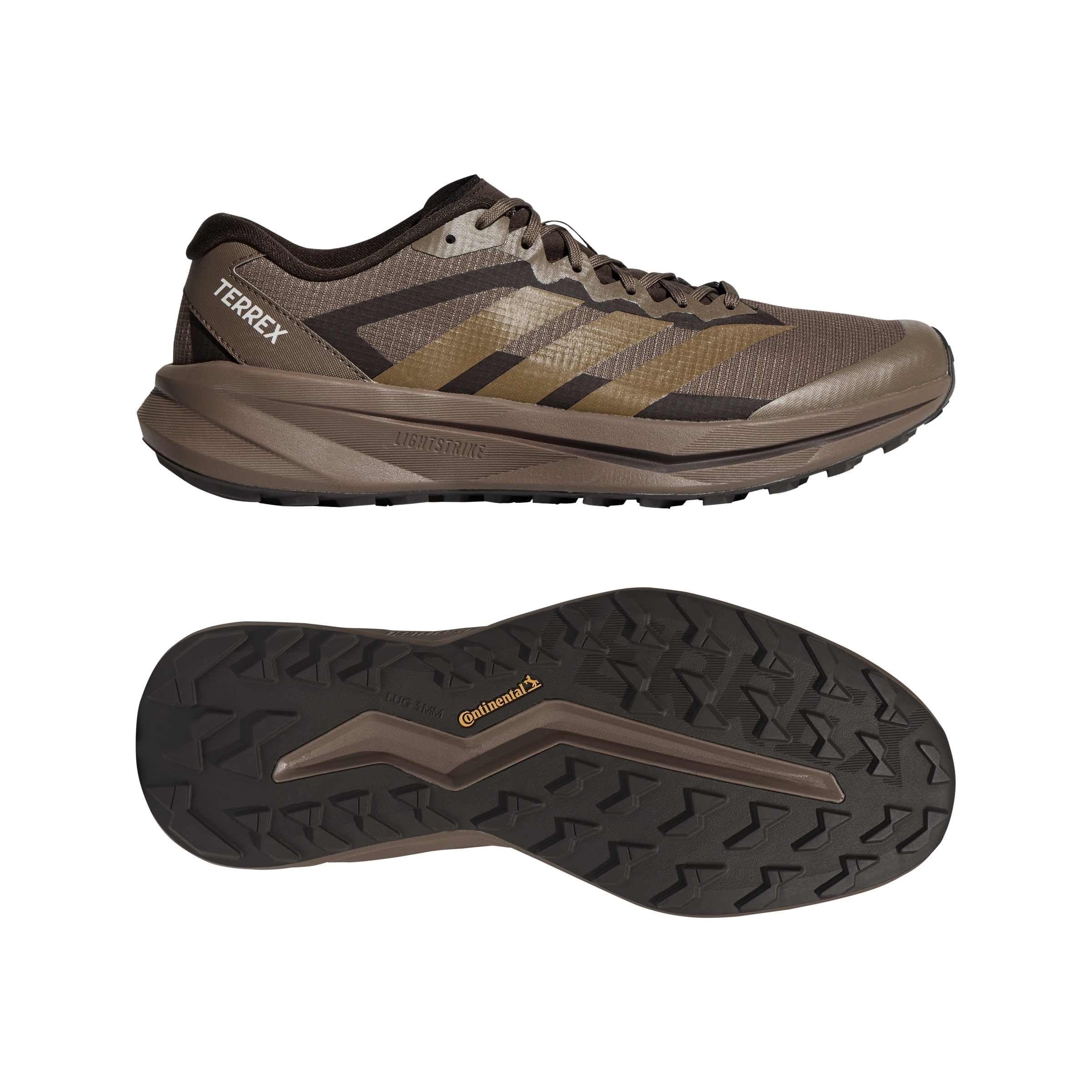 Adidas Men's Marron Trail Running Shoes Terrex Agravic Lite