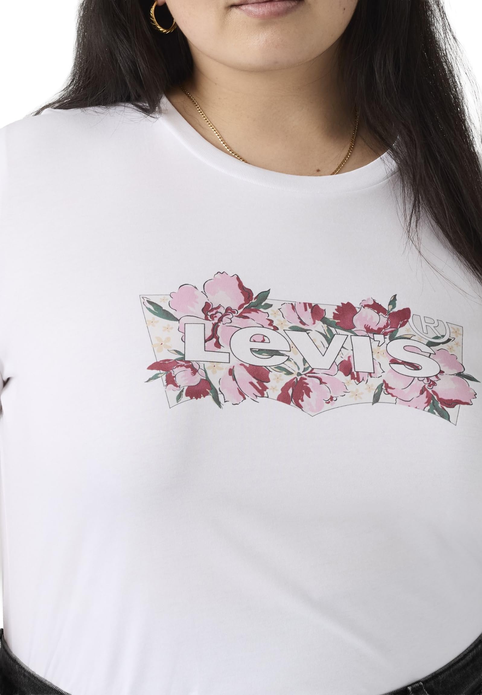 Levi's Damen Pl Perfect Tee T-Shirt, Plus Blake Brushstro, XL