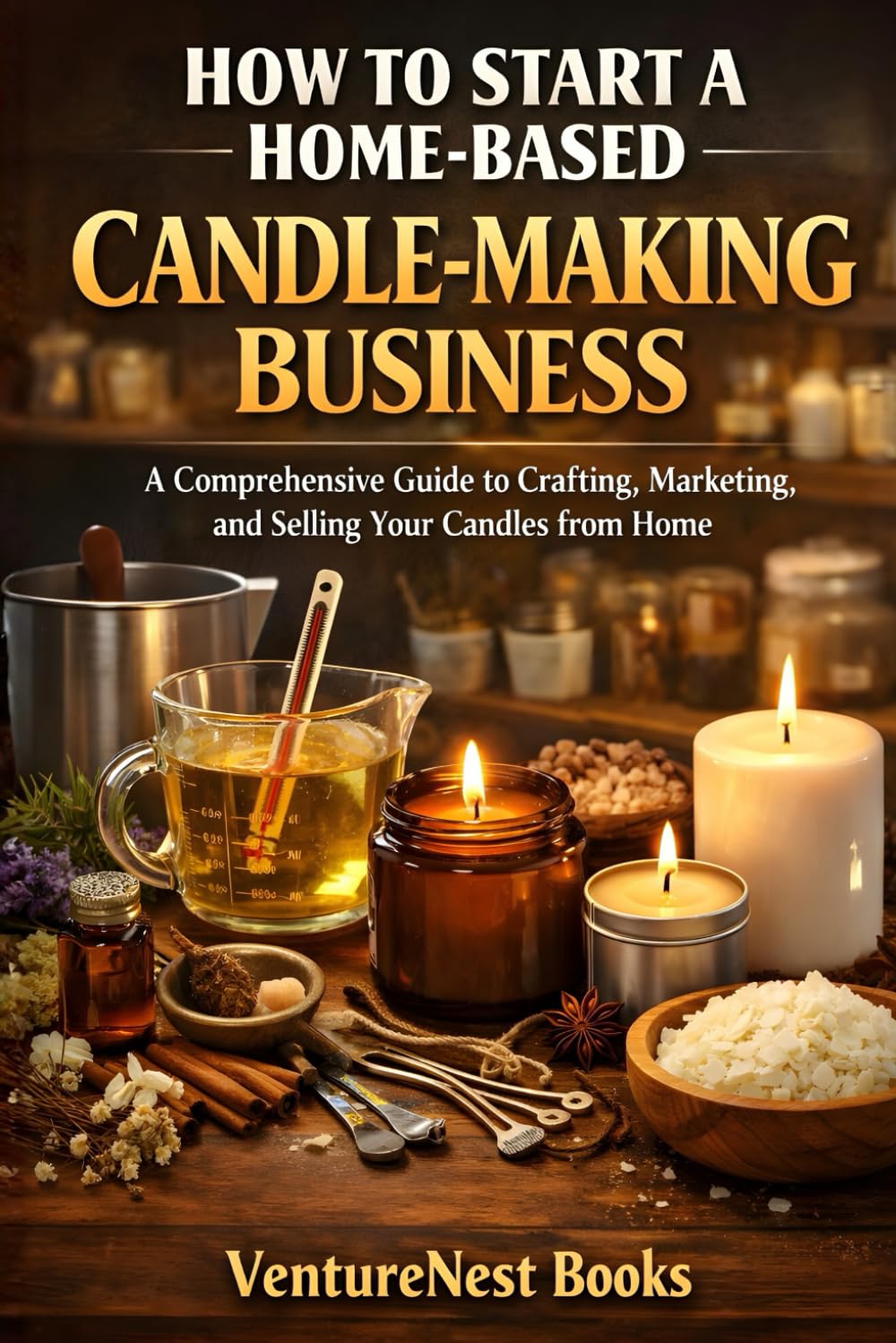 How to Start a Home-Based Candle-Making Business: A Comprehensive Guide to Crafting, Marketing, and Selling Your Candles from Home