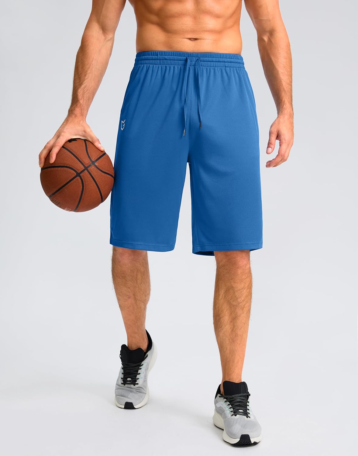 G Gradual Men's Athletic Shorts with Pockets 11" Long Basketball Shorts Lightweight Quick Dry Gym Workout Shorts for Men - Image 3