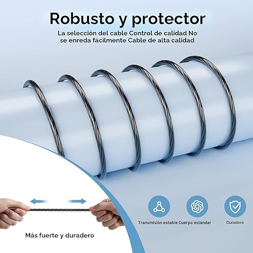 Miniatura 4 de Paquete de 5 auriculares con cable con micrófono, auriculares intrauditivos con graves pesados, auriculares de alta calidad de sonido compatibles