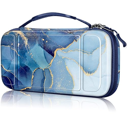 Fintie Carrying Case for Nintendo Switch Lite 2019, Shockproof Hard Shell Protective Cover Travel Bag w15 Game Card & 2 Micro SD Card Slots for